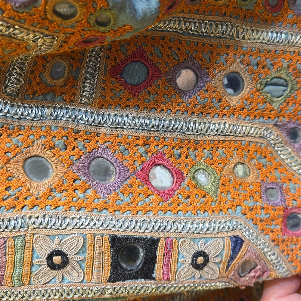 Vintage OOAK Indian Kurtl Gown Anarkali - Picture 10 of 11